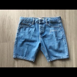 Topman blue forever shorts